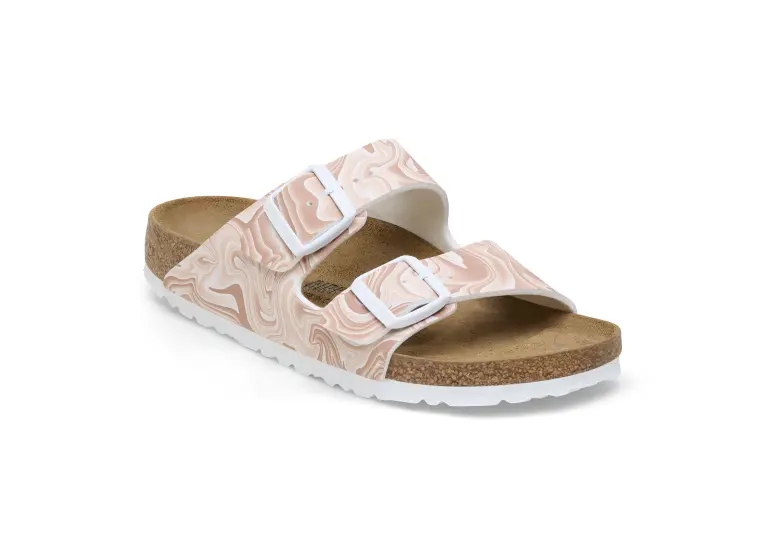 Image 1 of Birkenstock Arizona Birko-Flor Marble Narrow Women's