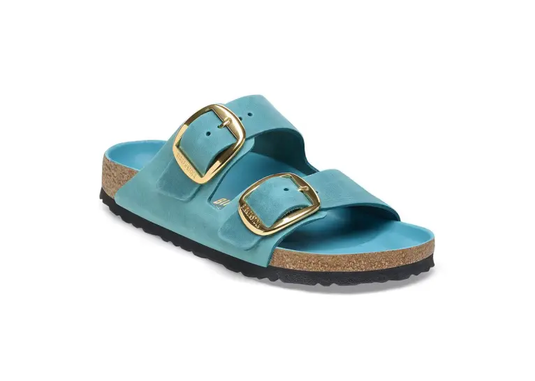 Image 1 of Birkenstock Arizona Big Buckle Oiled Leather Narrow Women's