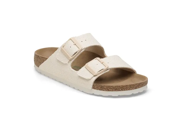 Image 1 of Birkenstock Arizona Vegan Rough Canvas Narrow Women's