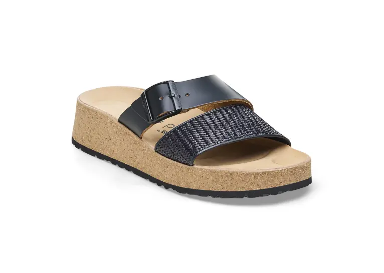 Image 1 of Birkenstock Almina Natural Leather-Synthetics Narrow Women's