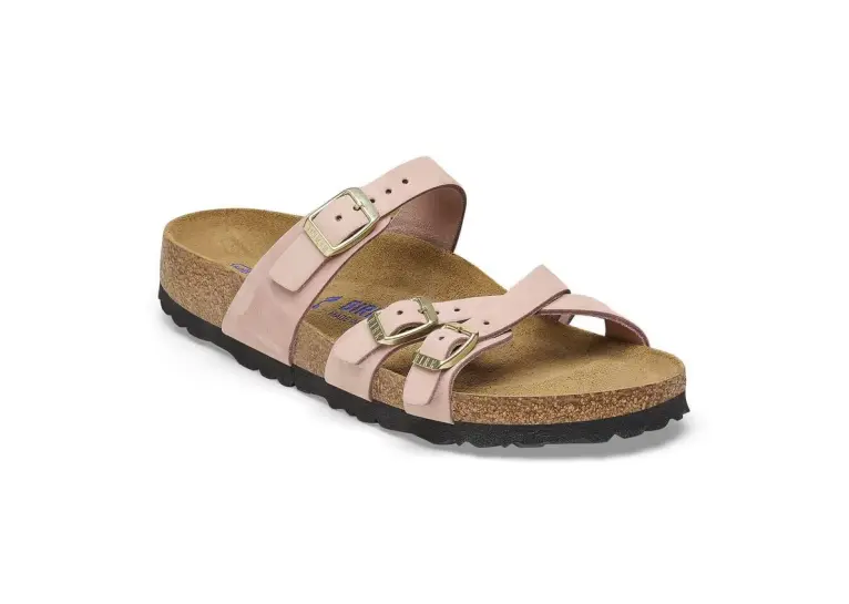 Image 1 of Birkenstock Franca Soft Footbed Nubuck Leather Regular Women's