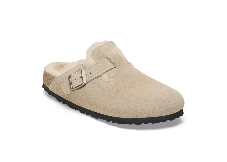 Image 1 of Birkenstock Boston Shearling Suede Regular Women's