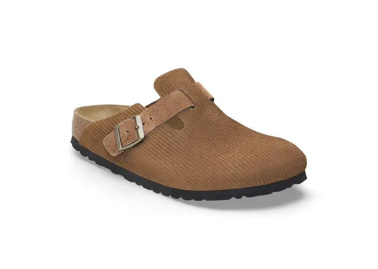 Image 1 of Birkenstock Boston Suede Embossed Narrow Women's