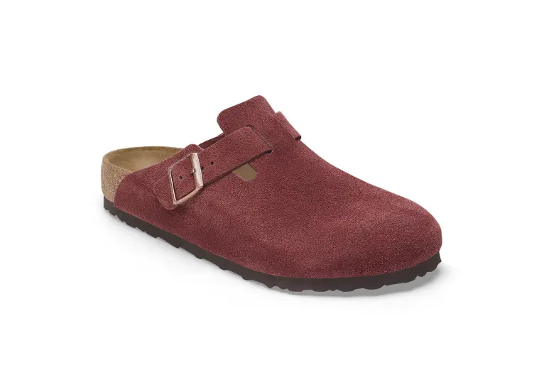 Image 1 of Birkenstock Boston Suede Leather Narrow Women's