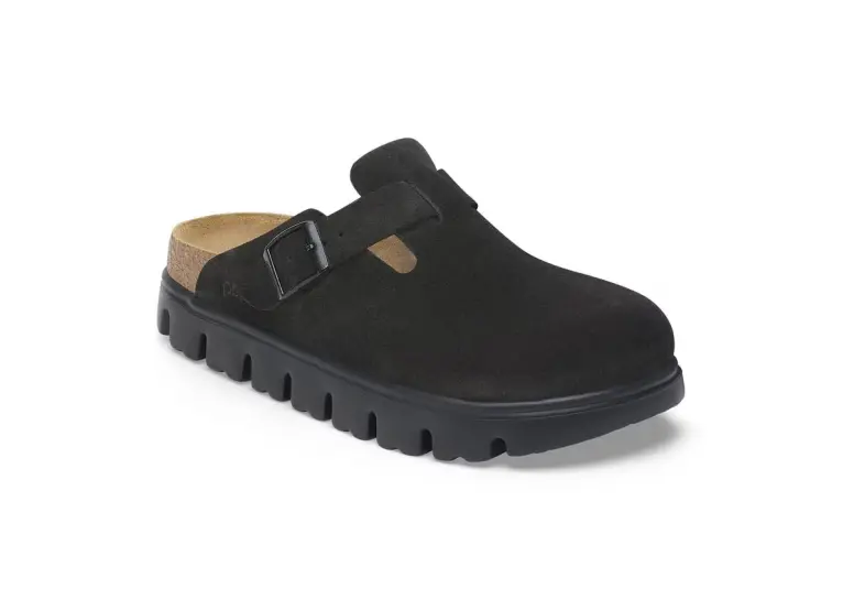 Image 1 of Birkenstock Boston Chunky Suede Leather Narrow Women's