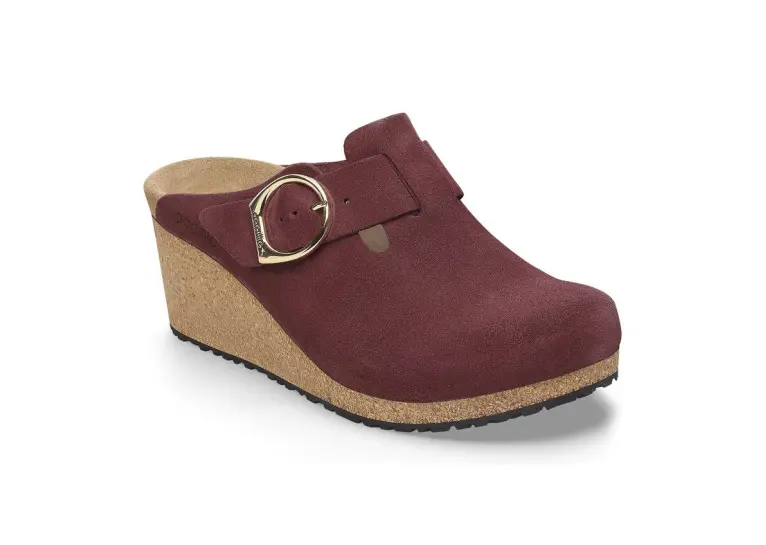 Image 1 of Birkenstock Fanny Ring Buckle Suede Leather Narrow Women's