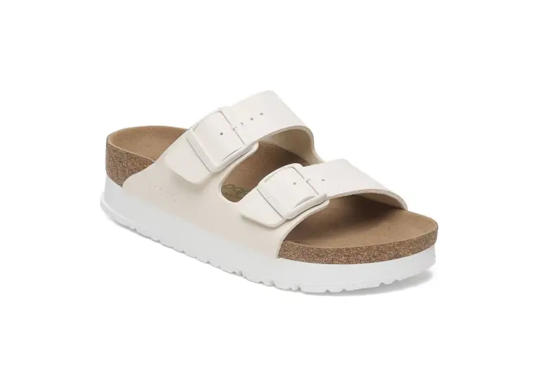 Image 1 of Birkenstock Arizona Flex Platform Birko-Flor Narrow Women's