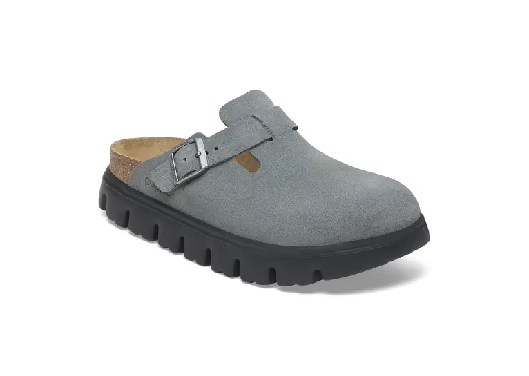 Image 1 of Birkenstock Boston Chunky Suede Leather Narrow Women's