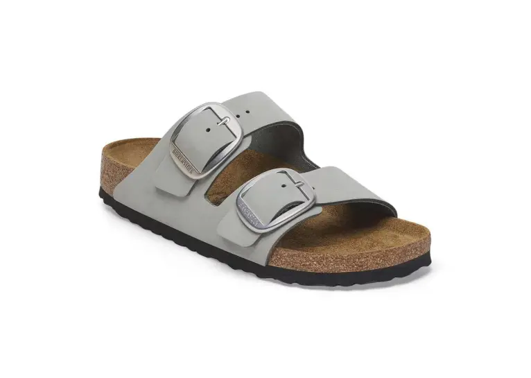 Image 1 of Birkenstock Arizona Big Buckle Nubuck Leather Narrow Women's