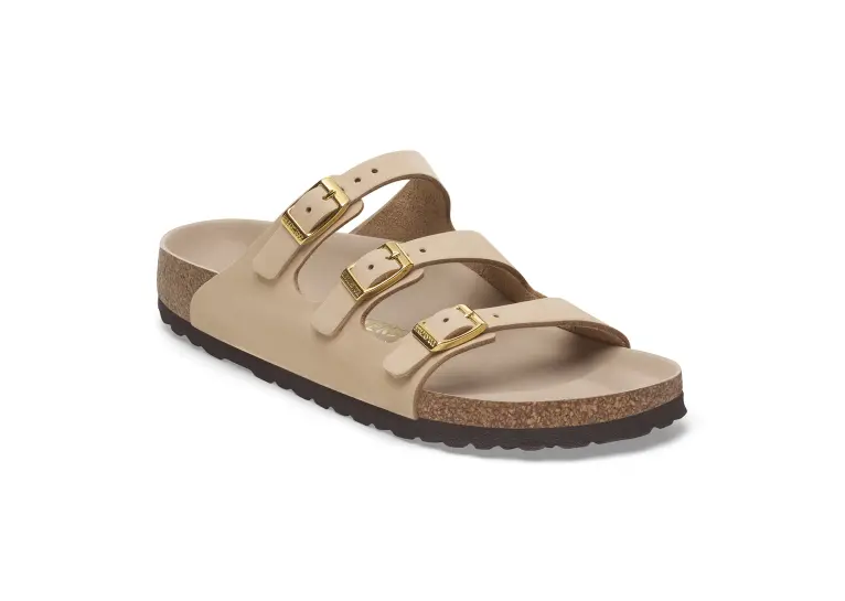 Image 1 of Birkenstock Florida Hex Nubuck Leather Regular Women's