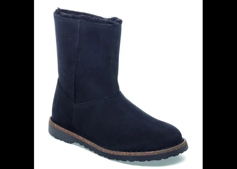 Image 1 of Birkenstock Uppsala Shearling Zippered Suede Leather Regular Women's