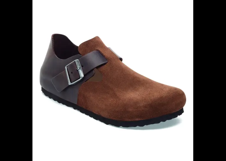 Image 1 of Birkenstock London Suede Oiled Leather Regular Men's
