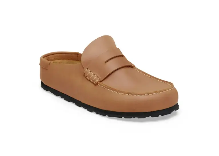 Image 1 of Birkenstock Naples 2.0 Natural Oiled Leather Narrow Women's
