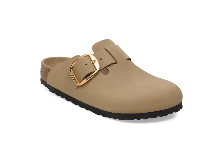 Image 1 of Birkenstock Boston Big Buckle Oiled Leather Narrow Women's