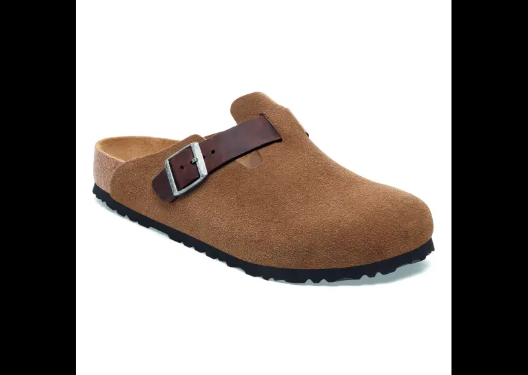 Image 1 of Birkenstock Boston Suede Oiled Leather Regular Men's