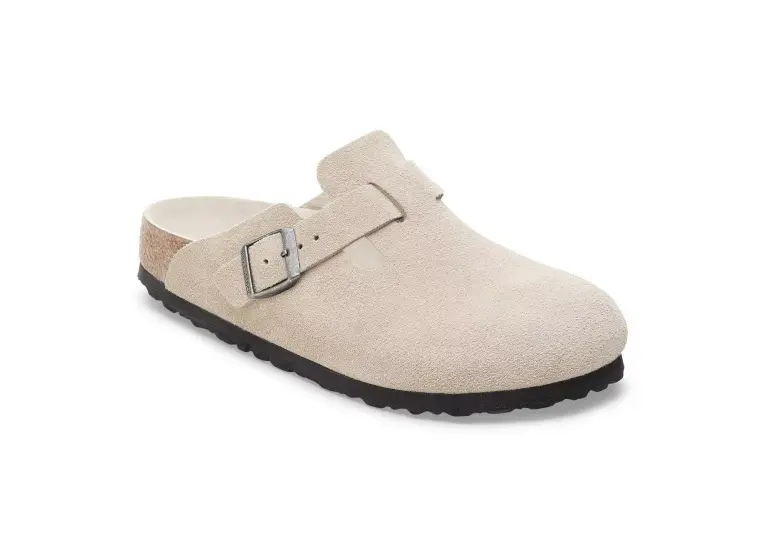 Image 1 of Birkenstock Boston Soft Footbed Suede Leather Women's