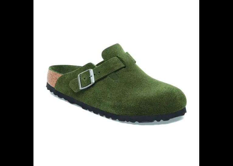 Image 1 of Birkenstock Boston Soft Footbed Suede Leather Regular Men's