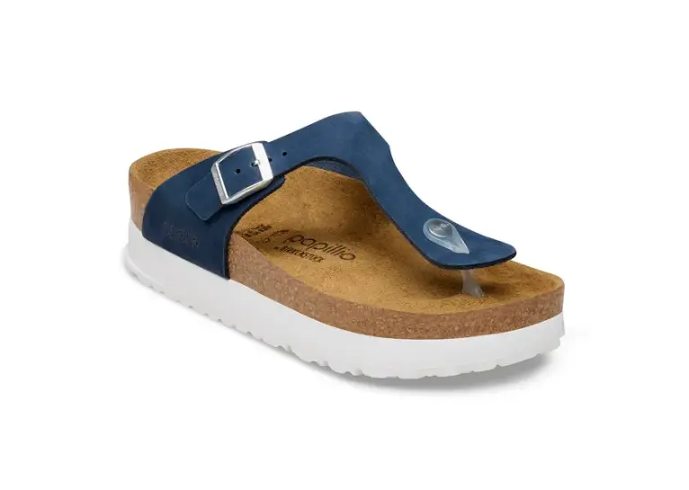 Image 1 of Birkenstock Gizeh Flex Platform Nubuck Regular Women's