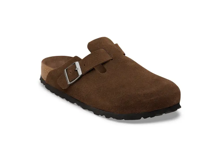 Image 1 of Birkenstock Boston Soft Footbed Suede Regular Men's