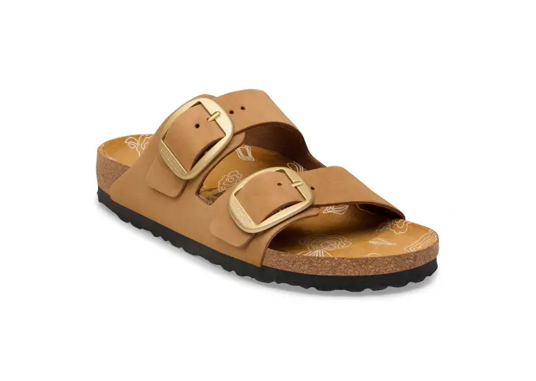 Image 1 of Birkenstock Arizona Big Buckle Nubuck Narrow Women's