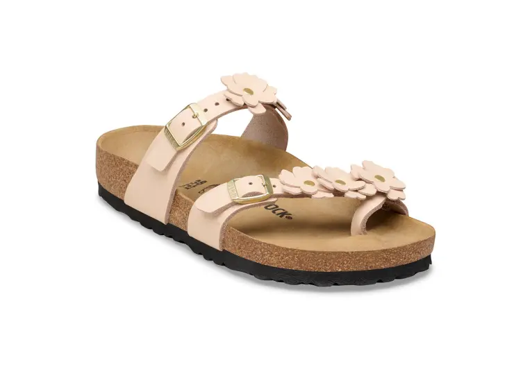 Image 1 of Birkenstock Mayari Flowers Leather Regular Women's