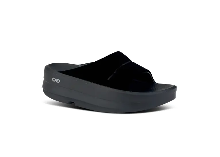 Image 1 of Oofos OOmega OOahh Luxe Slide Sandal Women's