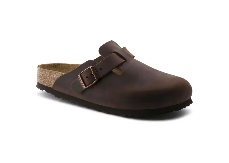 Image 1 of Birkenstock Boston Soft Footbed Oiled Leather Narrow Unisex