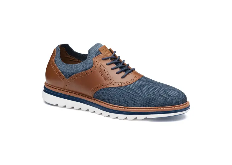 Image 1 of Johnston & Murphy Braxton Knit Saddle Men's