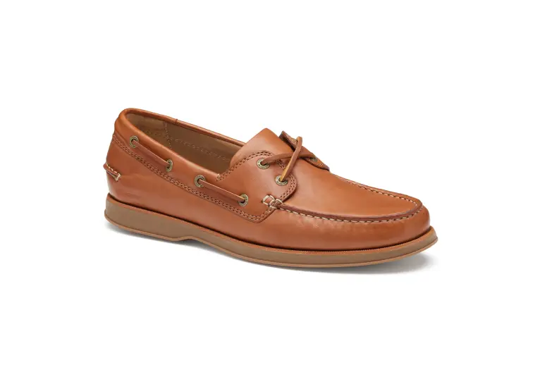 Image 1 of Johnston & Murphy Monaco 2-Eye Boat Shoe Men's