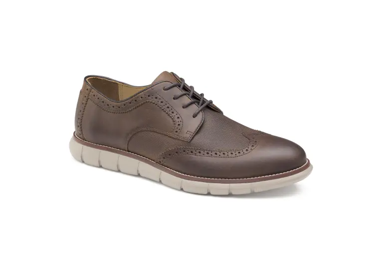 Image 1 of Johnston & Murphy Holden Embossed Wing Tip Men's