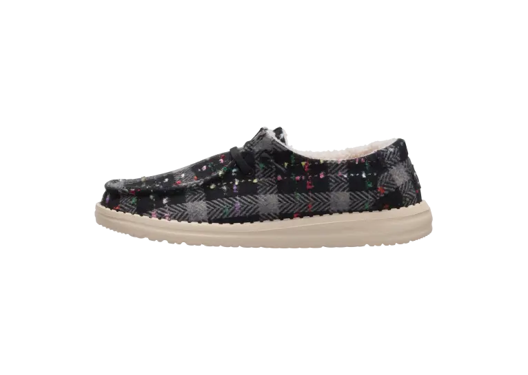Image 1 of Hey Dude Wendy Confetti Plaid Cozy Women's
