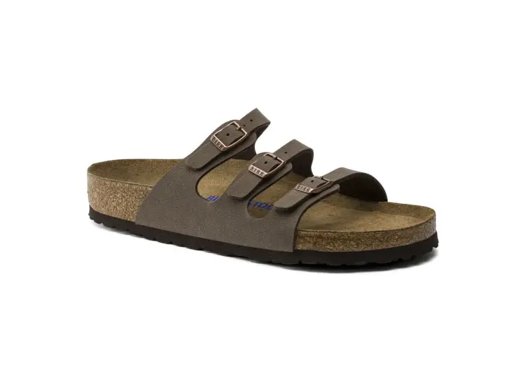 Image 1 of Birkenstock Florida Soft Footbed Birkibuc Women's