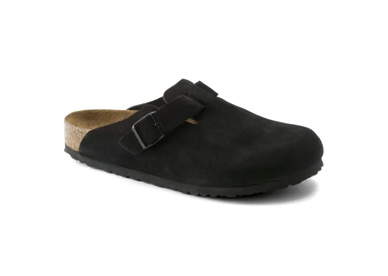Image 1 of Birkenstock Boston Soft Footbed Suede Leather Regular Women's