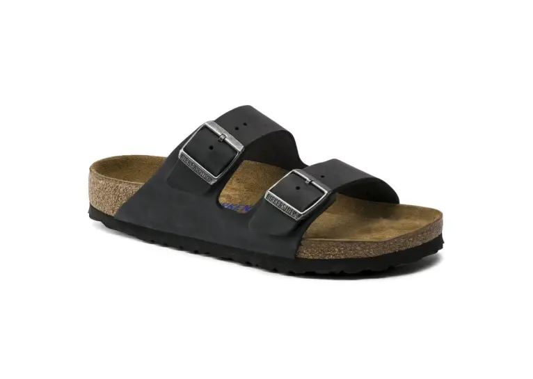 Image 1 of Birkenstock Arizona Soft Footbed Oiled Leather Narrow Women's