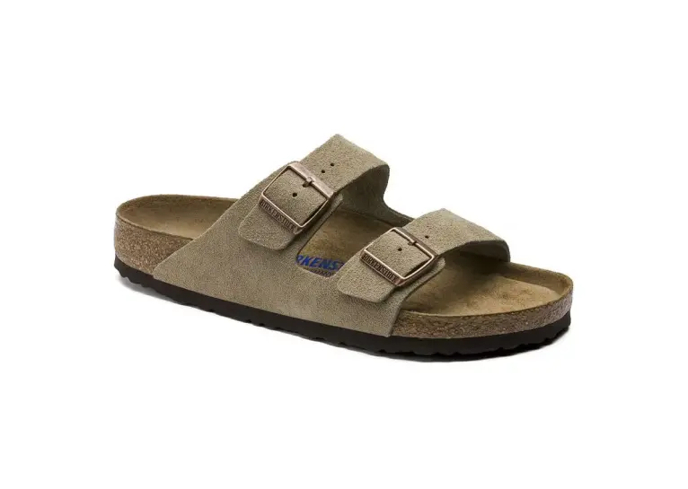 Image 1 of Birkenstock Arizona Soft Footbed Suede Narrow Unisex