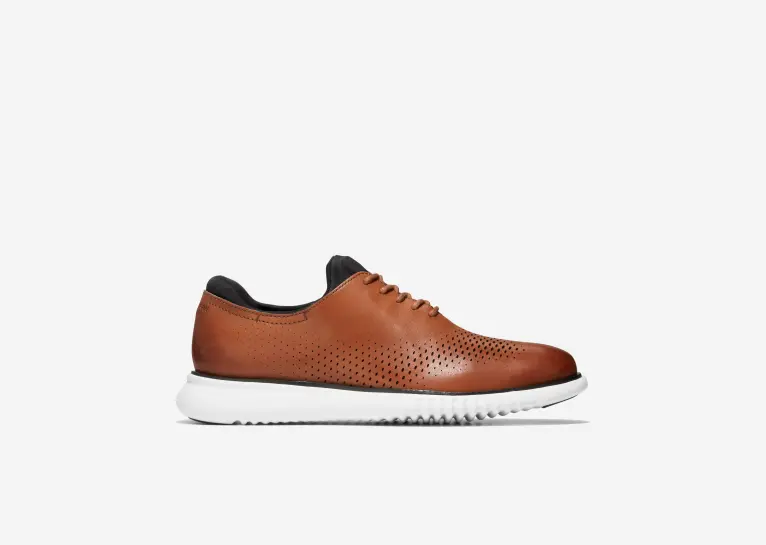 cole haan men's dress shoes brown Cole Haan Men's Grand Neoclassic Round-Toe Oxford Shoes - British Tan main image 1
