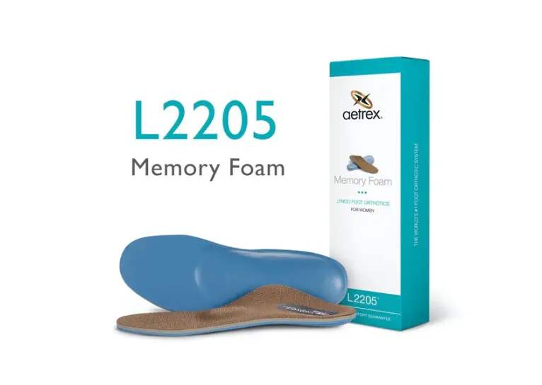 Image 1 of Aetrex Memory Foam Orthotics W/ Metatarsal Support Women's