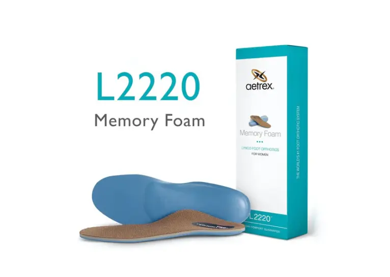 Image 1 of Aetrex Memory Foam Posted Orthotics Women's