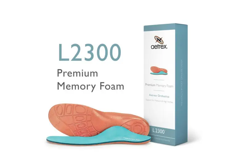 Image 1 of Aetrex Premium Memory Foam Med/High Arch Orthotics Men's
