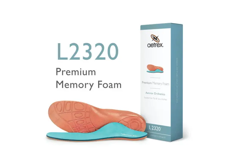 Image 1 of Aetrex Premium Memory Foam Flat/Low Arch Orthotics Men's