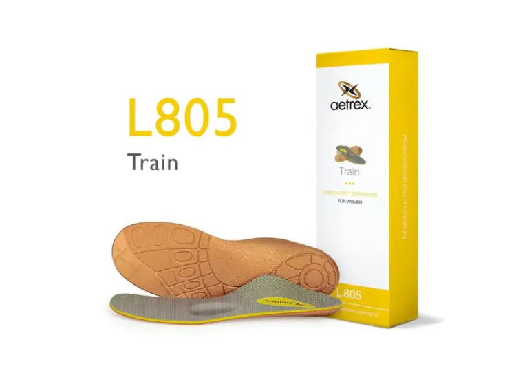 Image 1 of Aetrex Training Med/High Arch W/ Metatarsal Support Women's