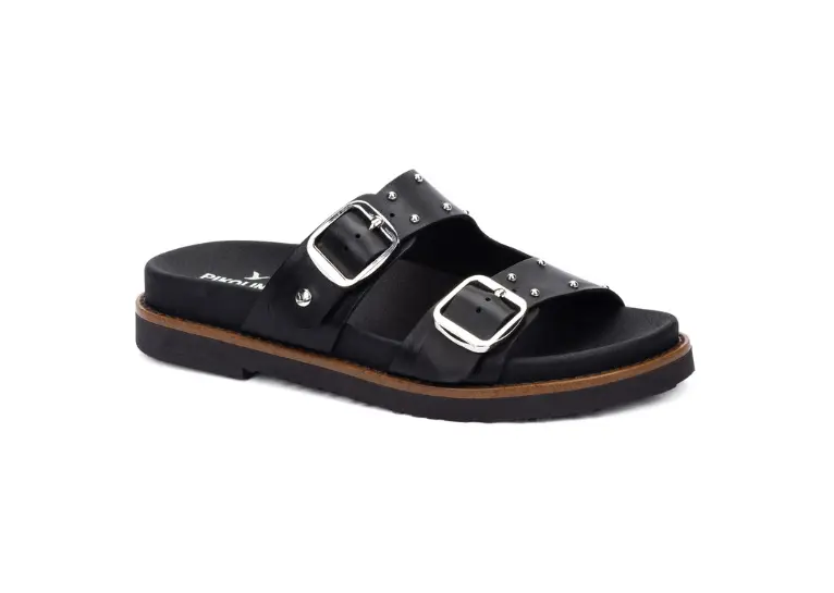 Image 1 of Pikolinos Aitana Double Buckle Footbed Sandal Women's