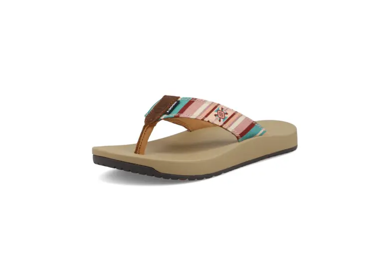 Image 1 of Twisted X Hooey Flip Flops Women's